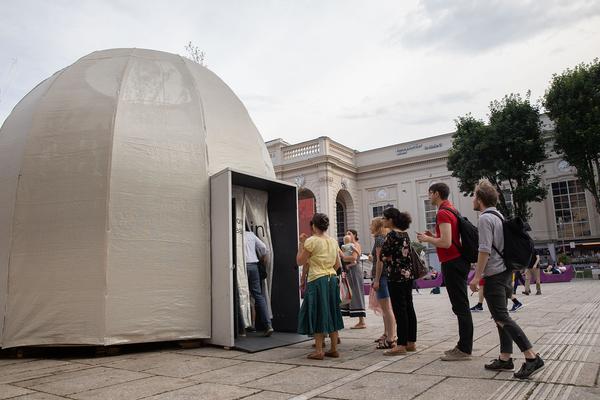 MuseumsQuartier Wien: Airship.01 (Eröffnung, 11.6.2019) http://mqw.at | Foto: eSeL Foto: eSeL.at - Lorenz Seidler