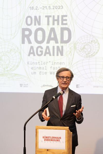 Künstlerhaus Wien: On the Road Again (Eröffnung, 17.2. - 21.5.2023) Foto: eSeL.at - Lorenz Seidler Foto: eSeL Lorenz Seidler