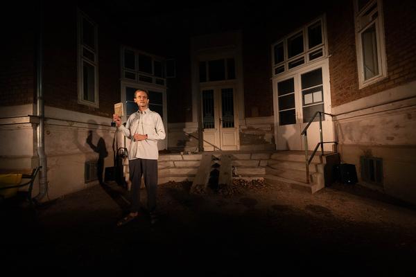 Otto Wagner Areal: Fabian Faltin @ Otto Wagners Wandering Wonders (8.10.2023) Foto: eSeL.at - Lorenz Seidler Foto: eSeL Lorenz Seidler