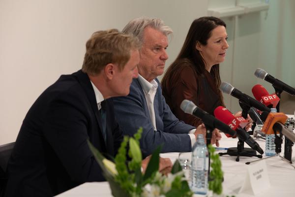 Pressekonferenz: Künstlerhaus / Albertina Modern (7.2.2020) https://esel.at/termin/104472 | https://esel.at/termin/104890 | Foto: eSeL Foto: eSeL.at - Lorenz Seidler