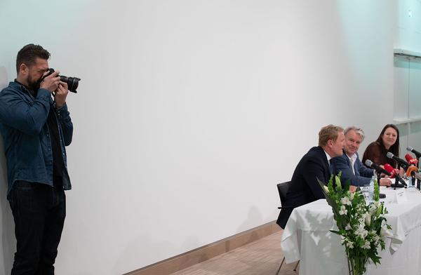 Pressekonferenz: Künstlerhaus / Albertina Modern (7.2.2020) https://esel.at/termin/104472 | https://esel.at/termin/104890 | Foto: eSeL Foto: eSeL.at - Lorenz Seidler