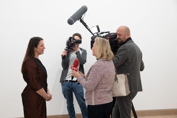Pressekonferenz: Künstlerhaus / Albertina Modern (7.2.2020) https://esel.at/termin/104472 | https://esel.at/termin/104890 | Foto: eSeL Foto: eSeL.at - Lorenz Seidler
