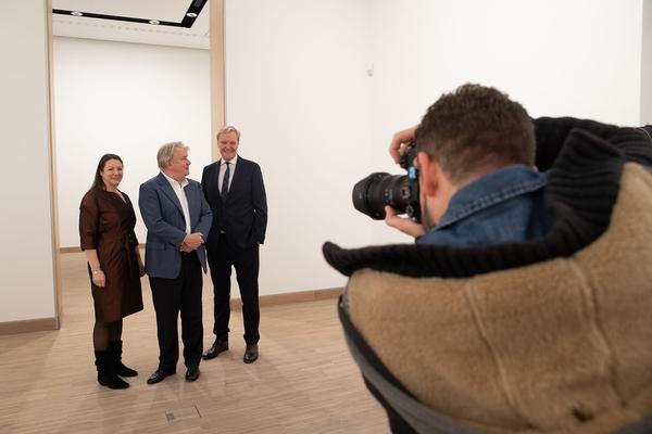 Pressekonferenz: Künstlerhaus / Albertina Modern (7.2.2020) https://esel.at/termin/104472 | https://esel.at/termin/104890 | Foto: eSeL Foto: eSeL.at - Lorenz Seidler