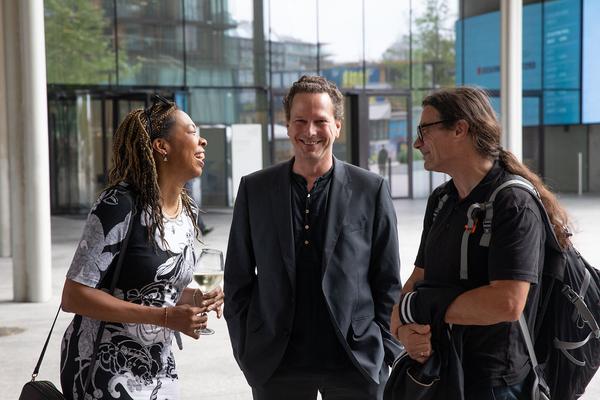 Erste Campus: Rupert Huber - Walking Music (Eröffnung, 7.6.2019, Dauer 7.-28.6.2019) http://www.erstestiftung.org/de/event/walking-music/ |  Foto: eSeL Foto: eSeL.at - Lorenz Seidler