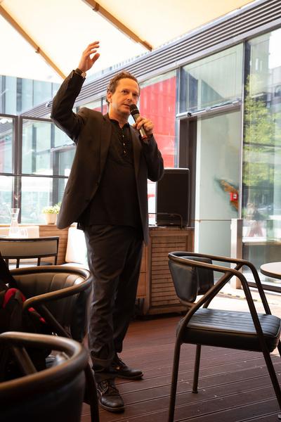 Erste Campus: Rupert Huber - Walking Music (Eröffnung, 7.6.2019, Dauer 7.-28.6.2019) http://www.erstestiftung.org/de/event/walking-music/ |  Foto: eSeL Foto: eSeL.at - Lorenz Seidler