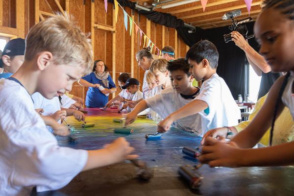 ZOOM Fabrik @ Seestadt Aspern: Stadtlabor Druckwerkstatt  (24.6.2019) https://esel.cc/zzoom_stadtlabor-druckwerkstatt | Foto: eSeL Foto: eSeL.at - Lorenz Seidler