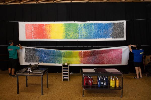 ZOOM Fabrik @ Seestadt Aspern: Stadtlabor Druckwerkstatt  (24.6.2019) https://esel.cc/zzoom_stadtlabor-druckwerkstatt | Foto: eSeL Foto: eSeL.at - Lorenz Seidler