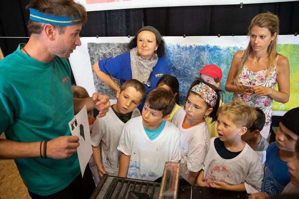 ZOOM Fabrik @ Seestadt Aspern: Stadtlabor Druckwerkstatt  (24.6.2019) https://esel.cc/zzoom_stadtlabor-druckwerkstatt | Foto: eSeL Foto: eSeL.at - Lorenz Seidler