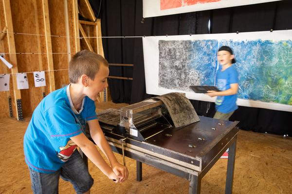 ZOOM Fabrik @ Seestadt Aspern: Stadtlabor Druckwerkstatt  (24.6.2019) https://esel.cc/zzoom_stadtlabor-druckwerkstatt | Foto: eSeL Foto: eSeL.at - Lorenz Seidler