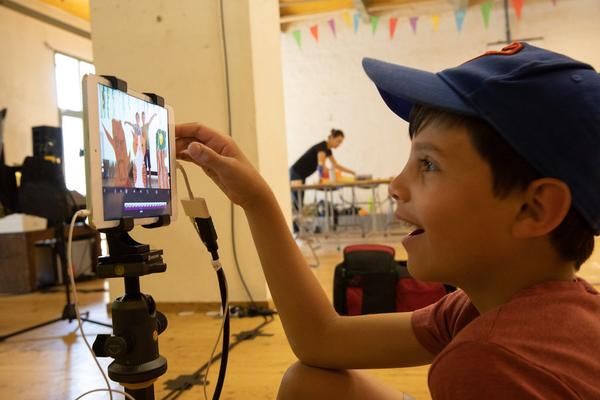 StadtLabor: ZOOM Trickfilmwerkstatt (Erbsenfabrik im brick-5, 17.7.2019) https://esel.cc/StadtLabor_Zoom-Trickfilmstudio | Foto: eSeL Foto: eSeL.at - Lorenz Seidler