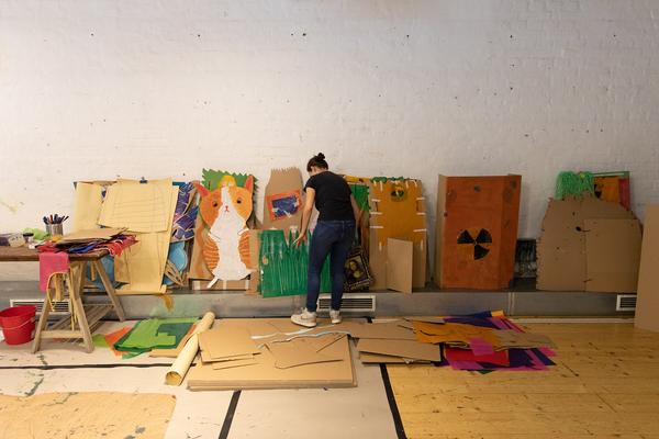 StadtLabor: ZOOM Trickfilmwerkstatt (Erbsenfabrik im brick-5, 17.7.2019) https://esel.cc/StadtLabor_Zoom-Trickfilmstudio | Foto: eSeL Foto: eSeL.at - Lorenz Seidler