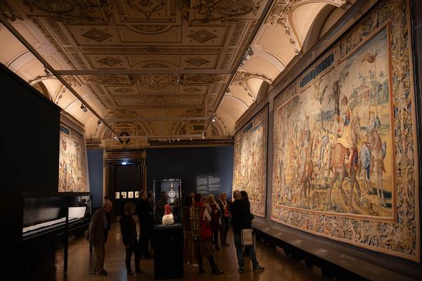VIENNA ART WEEK / Kunsthistorisches Museum Wien: Führung Sonderausstellung "Raffael Gold & Seide" (14.11.2023) Foto: eSeL.at - Lorenz Seidler Foto: eSeL Lorenz Seidler