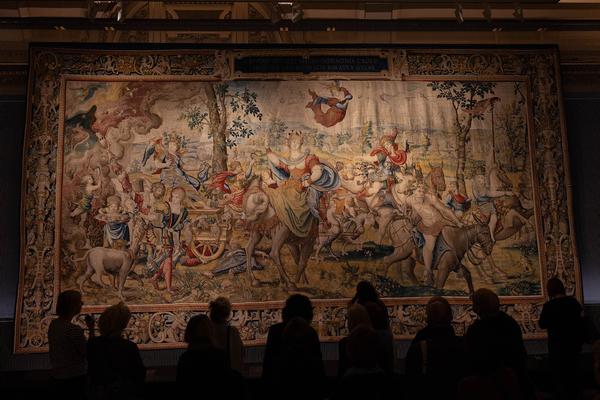 VIENNA ART WEEK / Kunsthistorisches Museum Wien: Führung Sonderausstellung "Raffael Gold & Seide" (14.11.2023) Foto: eSeL.at - Lorenz Seidler Foto: eSeL Lorenz Seidler