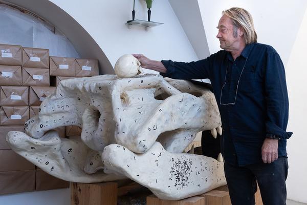 VIENNA ART WEEK 2021: Open Studio Day - Atelier Hubert Scheibl (13.11.2021) Foto: eSeL.at - Lorenz Seidler Foto: eSeL Lorenz Seidler