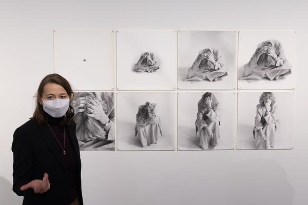 Vienna Art Week: Führung: Avantgarde und Gegenwart. Die Sammlung Belvedere von Lassnig bis Knebl (Belvedere21, 16.1.2021) Foto: eSeL.at - Lorenz Seidler Foto: eSeL Lorenz Seidler
