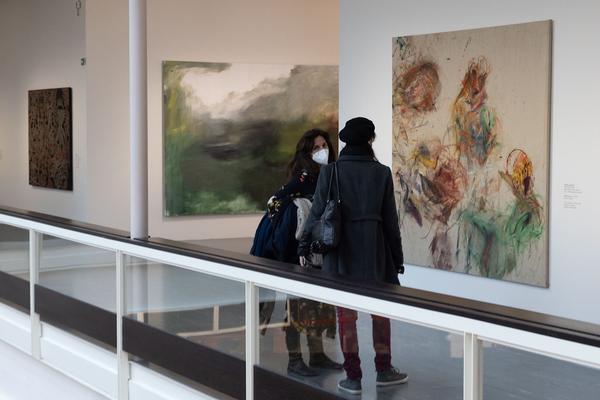 Vienna Art Week: Führung: Avantgarde und Gegenwart. Die Sammlung Belvedere von Lassnig bis Knebl (Belvedere21, 16.1.2021) Foto: eSeL.at - Lorenz Seidler Foto: eSeL Lorenz Seidler