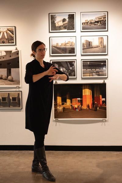 Kunsthalle Wien: VIENNA ART WEEK für Alle: ÖGS Führung "No Feeling Is Final" (14.11.2023) Foto: eSeL.at - Lorenz Seidler Foto: eSeL Lorenz Seidler