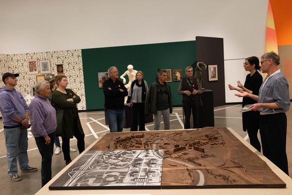 Kunsthalle Wien: VIENNA ART WEEK für Alle: ÖGS Führung "No Feeling Is Final" (14.11.2023) Foto: eSeL.at - Lorenz Seidler Foto: eSeL Lorenz Seidler
