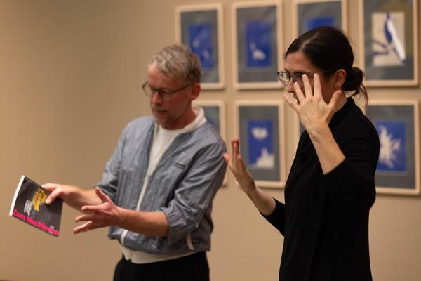 Kunsthalle Wien: VIENNA ART WEEK für Alle: ÖGS Führung "No Feeling Is Final" (14.11.2023) Foto: eSeL.at - Lorenz Seidler Foto: eSeL Lorenz Seidler