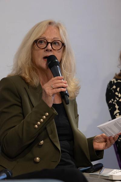 VIENNA ART WEEK für Alle: „Wie/Wann können Kunst und Kultur inklusiver werden?" Panel (MQ Raum D, 13.11.2023) Foto: eSeL.at - Lorenz Seidler Foto: eSeL Lorenz Seidler