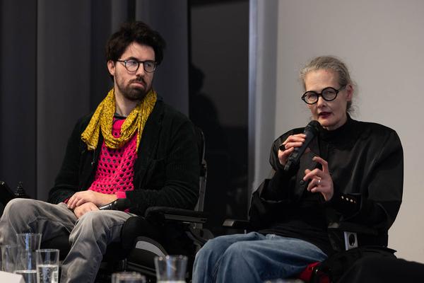 VIENNA ART WEEK für Alle: „Wie/Wann können Kunst und Kultur inklusiver werden?" Panel (MQ Raum D, 13.11.2023) Foto: eSeL.at - Lorenz Seidler Foto: eSeL Lorenz Seidler