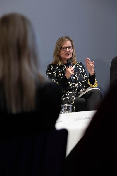 VIENNA ART WEEK für Alle: „Wie/Wann können Kunst und Kultur inklusiver werden?" Panel (MQ Raum D, 13.11.2023) Foto: eSeL.at - Lorenz Seidler Foto: eSeL Lorenz Seidler