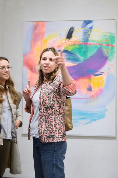 Galerie 3 Pop Up: Violetta Ehnsperg "Commit a sin" (Ausstellungsraum.at, 11.10. - 21.10.2023) Foto: eSeL.at - Joanna Pianka Foto: Joanna Pianka