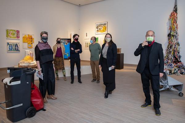 künstlerhaus: Waste Art (8.12.2020 - 5.4.2021) https://esel.at/termin/107611 | Foto: eSeL Foto: eSeL.at - Lorenz Seidler