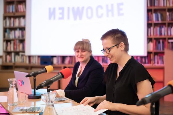 WIENWOCHE 2022: Pressekonferenz (Depot, 7.9.2022) Fotos: eSeL.at - Joanna Pianka Foto: Joanna Pianka