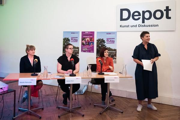 WIENWOCHE 2022: Pressekonferenz (Depot, 7.9.2022) Fotos: eSeL.at - Joanna Pianka Foto: Joanna Pianka