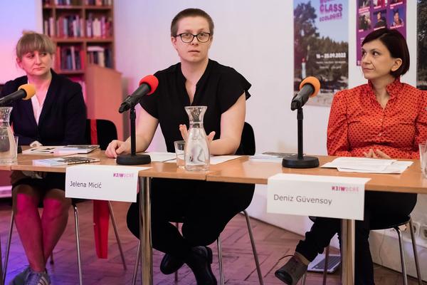 WIENWOCHE 2022: Pressekonferenz (Depot, 7.9.2022) Fotos: eSeL.at - Joanna Pianka Foto: Joanna Pianka