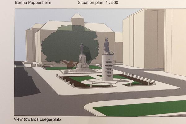 Wiener Planungswerkstatt: Schieflage (Karl Lueger 3,5°) und anderer Entwürfe zur künstlerischen Kontextualisierung des Lueger-Denkmals (19.6. - 23.6.2023) Foto: eSeL.at - Lorenz Seidler Foto: eSeL Lorenz Seidler