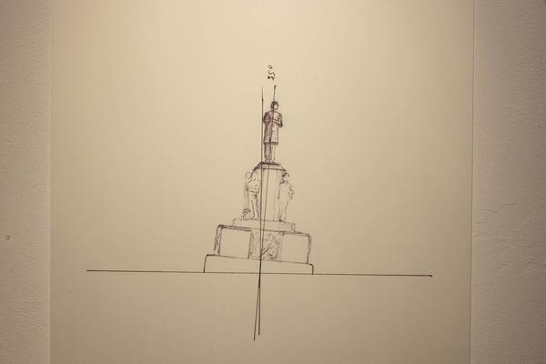 Wiener Planungswerkstatt: Schieflage (Karl Lueger 3,5°) und anderer Entwürfe zur künstlerischen Kontextualisierung des Lueger-Denkmals (19.6. - 23.6.2023) Foto: eSeL.at - Lorenz Seidler Foto: eSeL Lorenz Seidler
