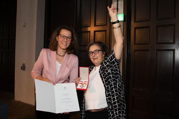 X Auguration Rektorat Akademie der Bildenden Künste Wien (Eva Blimlinger, Andrea Braidt, Karin Riegler) (Semperdepot, 19.9.2019) https://www.akbild.ac.at | Foto: eSeL Foto: eSeL.at - Lorenz Seidler