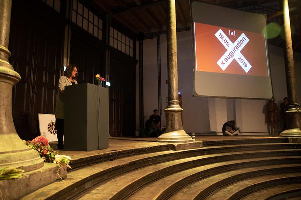 X Auguration Rektorat Akademie der Bildenden Künste Wien (Eva Blimlinger, Andrea Braidt, Karin Riegler) (Semperdepot, 19.9.2019) https://www.akbild.ac.at | Foto: eSeL Foto: eSeL.at - Lorenz Seidler