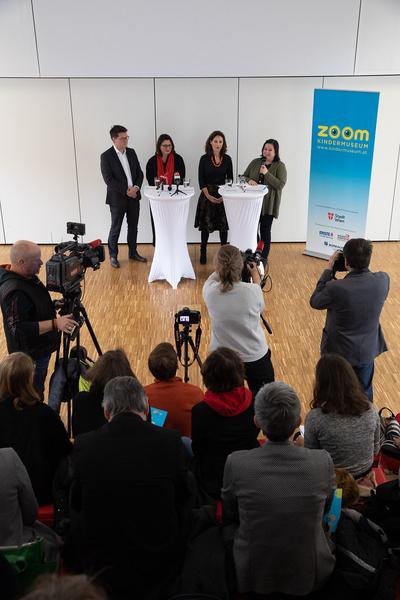 Zoom Kindermuseum: Antritts-Pressekonferenz Direktorin Andrea Zsutty (2.12.2019) https://www.kindermuseum.at |  Foto: eSeL Foto: eSeL.at - Lorenz Seidler