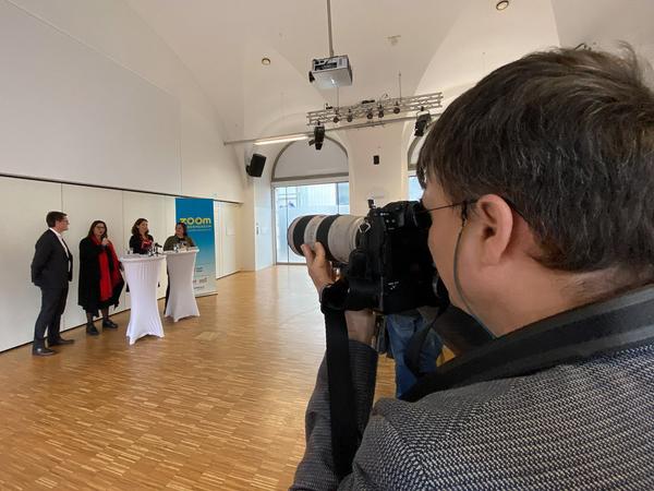 Zoom Kindermuseum: Antritts-Pressekonferenz Direktorin Andrea Zsutty (2.12.2019) https://www.kindermuseum.at |  Foto: eSeL Foto: eSeL.at - Lorenz Seidler