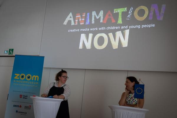 Zoom Kindermuseum: Trickfilmstudio Pressekonferenz (23.6.2021) Foto: eSeL Foto: eSeL.at - Lorenz Seidler
