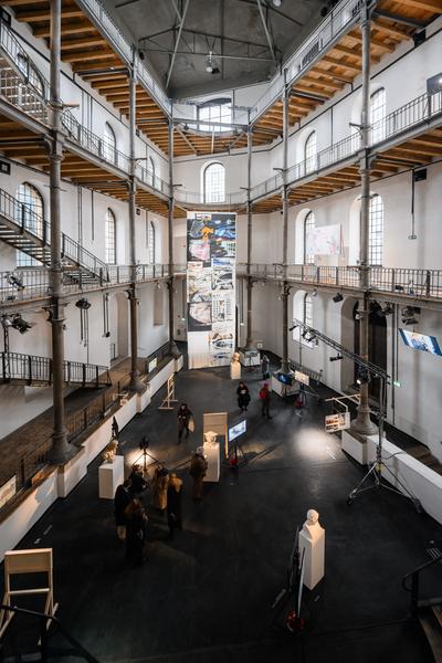 Alexander Kluge: Nachts träumen die Kulissen von ungesehenen Bildern (Akademie der bildenden Künste Wien - Prospekthof, 05.02. - 24.02.2026) Foto: eSeL.at - Joanna Pianka