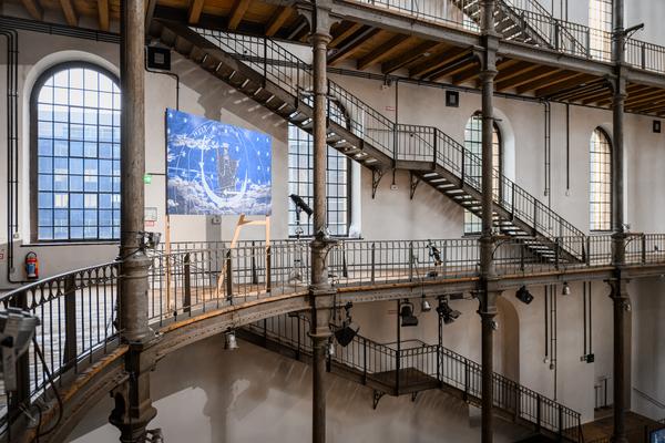 Alexander Kluge: Nachts träumen die Kulissen von ungesehenen Bildern (Akademie der bildenden Künste Wien - Prospekthof, 05.02. - 24.02.2026) Foto: eSeL.at - Joanna Pianka