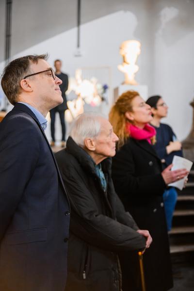 Alexander Kluge: Nachts träumen die Kulissen von ungesehenen Bildern (Akademie der bildenden Künste Wien - Prospekthof, 05.02. - 24.02.2026) Foto: eSeL.at - Joanna Pianka