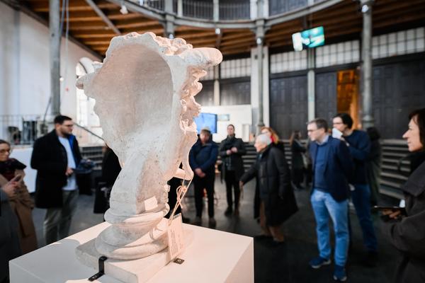 Alexander Kluge: Nachts träumen die Kulissen von ungesehenen Bildern (Akademie der bildenden Künste Wien - Prospekthof, 05.02. - 24.02.2026) Foto: eSeL.at - Joanna Pianka