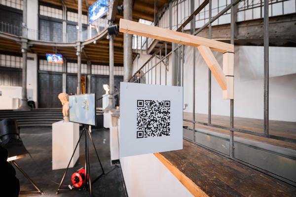 Alexander Kluge: Nachts träumen die Kulissen von ungesehenen Bildern (Akademie der bildenden Künste Wien - Prospekthof, 05.02. - 24.02.2026) Foto: eSeL.at - Joanna Pianka