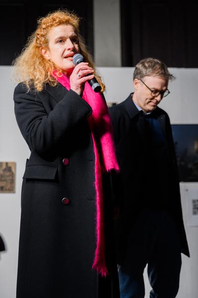 Alexander Kluge: Nachts träumen die Kulissen von ungesehenen Bildern - Eröffnung (Akademie der bildenden Künste Wien - Prospekthof, 05.02.2026) Foto: eSeL.at - Joanna Pianka