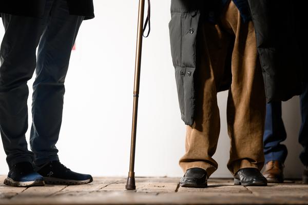 Alexander Kluge: Nachts träumen die Kulissen von ungesehenen Bildern - Eröffnung (Akademie der bildenden Künste Wien - Prospekthof, 05.02.2026) Foto: eSeL.at - Joanna Pianka