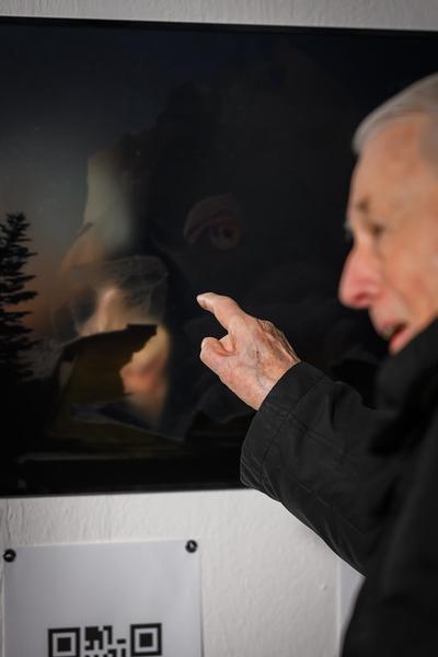 Alexander Kluge: Nachts träumen die Kulissen von ungesehenen Bildern - Eröffnung (Akademie der bildenden Künste Wien - Prospekthof, 05.02.2026) Foto: eSeL.at - Joanna Pianka