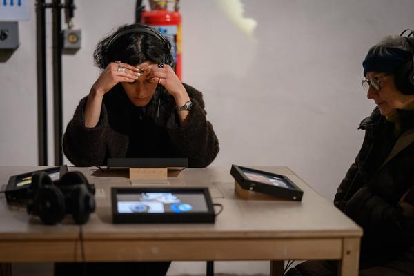 Alexander Kluge: Nachts träumen die Kulissen von ungesehenen Bildern - Eröffnung (Akademie der bildenden Künste Wien - Prospekthof, 05.02.2026) Foto: eSeL.at - Joanna Pianka