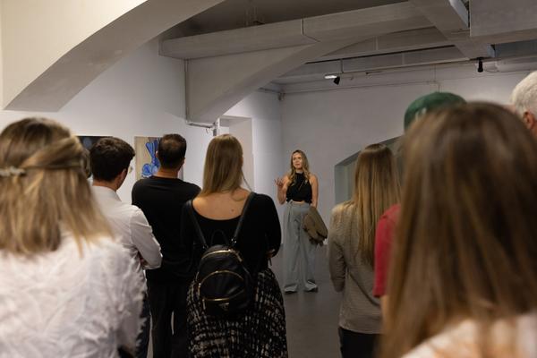 Alina Sokolova &quot;Ambivalent Feeling of Staying Alive&quot;. Erste Bank Art Award 2025 (DAS WEISSE HAUS, 9.9.2025) Foto: eSeL.at - Lorenz Seidler