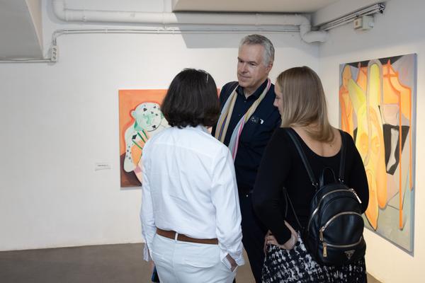 Alina Sokolova &quot;Ambivalent Feeling of Staying Alive&quot;. Erste Bank Art Award 2025 (DAS WEISSE HAUS, 9.9.2025) Foto: eSeL.at - Lorenz Seidler
