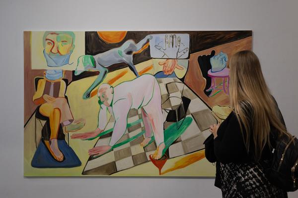 Alina Sokolova &quot;Ambivalent Feeling of Staying Alive&quot;. Erste Bank Art Award 2025 (DAS WEISSE HAUS, 9.9.2025) Foto: eSeL.at - Lorenz Seidler